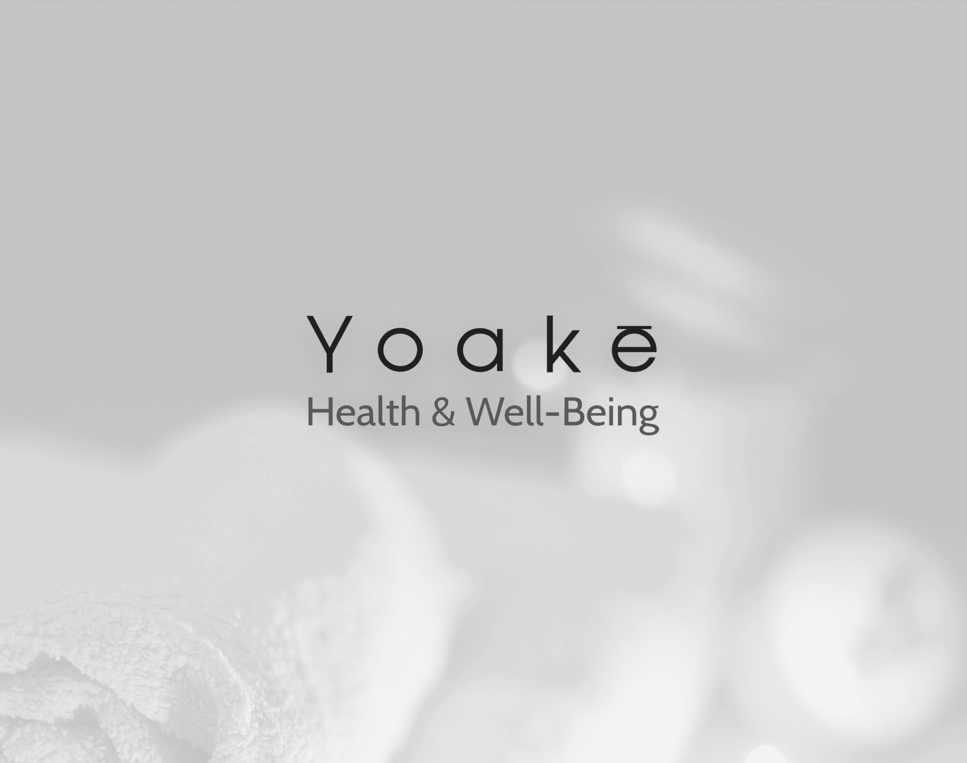 Yoake New Logo - Health & Well-Being